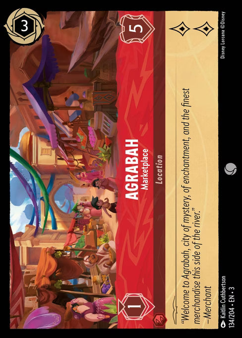 Agrabah - Marketplace: Into the Inklands