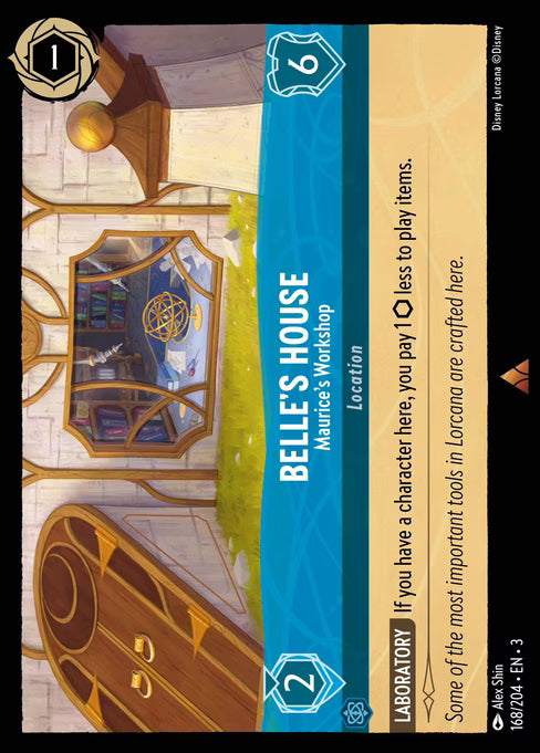 Belle's House - Maurice's Workshop: Into the Inklands