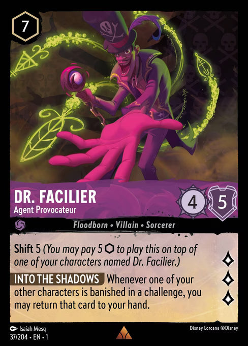 Dr. Facilier - Agent Provocateur: The First Chapter