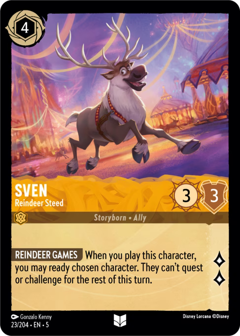 Sven - Reindeer Steed: Shimmering Skies
