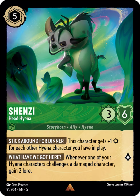 Shenzi - Head Hyena: Shimmering Skies