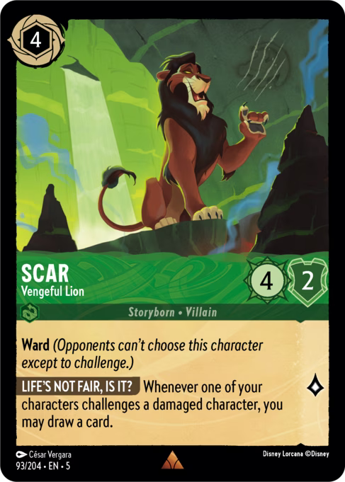 Scar - Vengeful Lion: Shimmering Skies