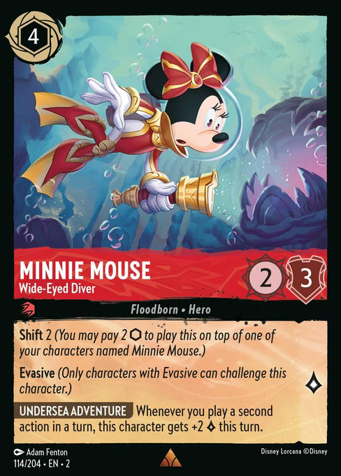Minnie Mouse - Wide-Eyed Diver: Rise of the Floodborn