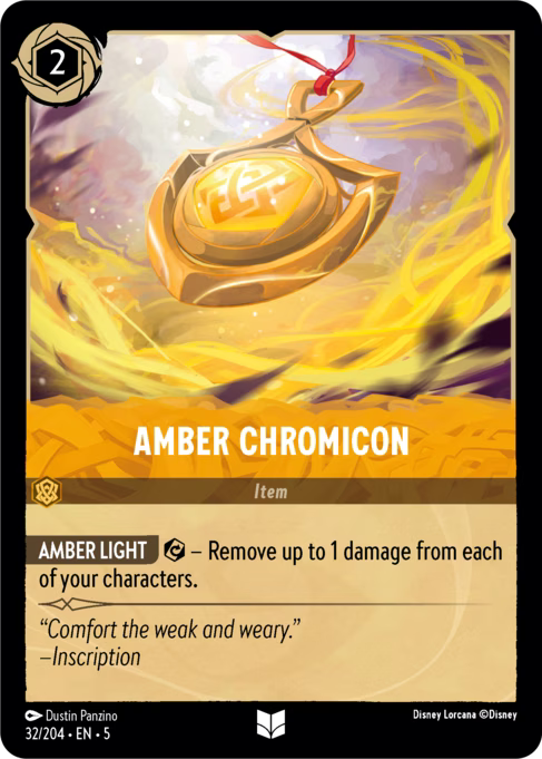 Amber Chromicon - (Foil): Shimmering Skies