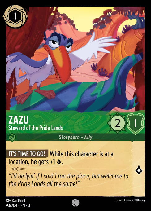 Zazu - Steward of the Pride Lands: Into the Inklands