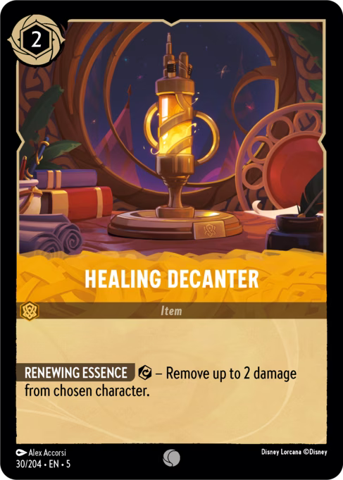 Healing Decanter: Shimmering Skies