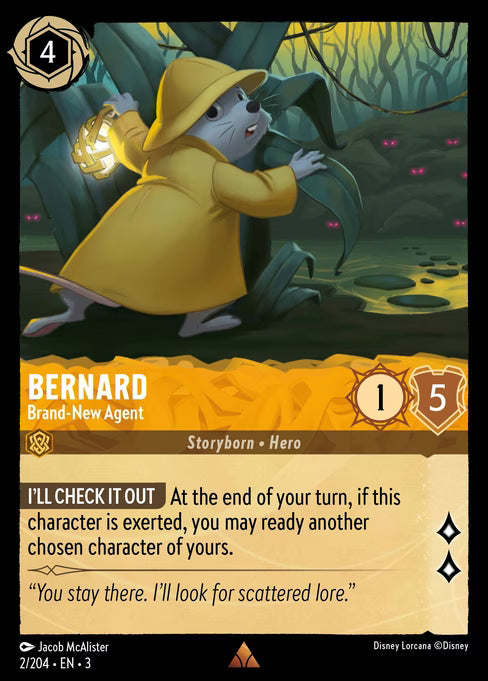 Bernard - Brand-New Agent - (Foil): Into the Inklands