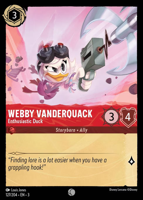 Webby Vanderquack - Enthusiastic Duck: Into the Inklands