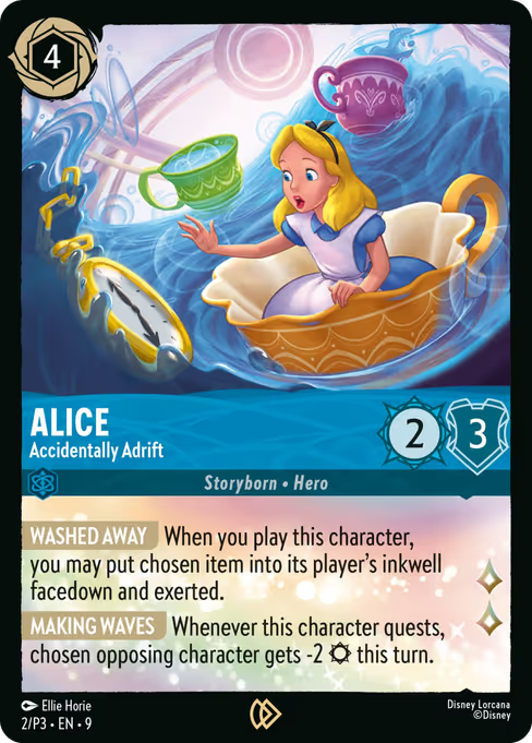 Alice - Accidentally Adrift (#002) (Buy-a-Box) - (Foil): Promo Set 3