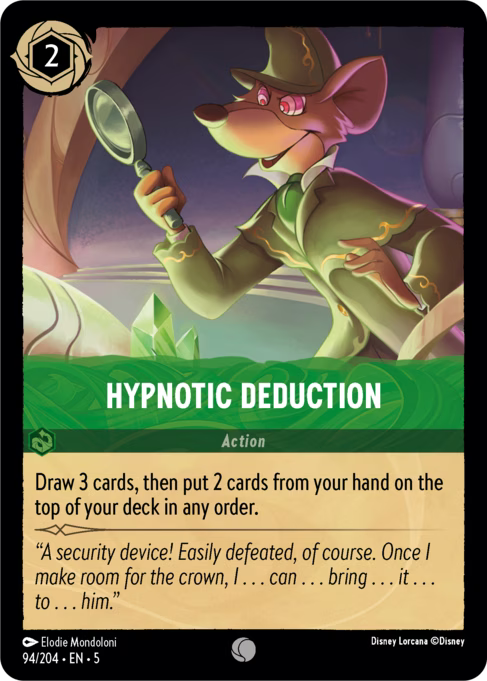 Hypnotic Deduction - (Foil): Shimmering Skies