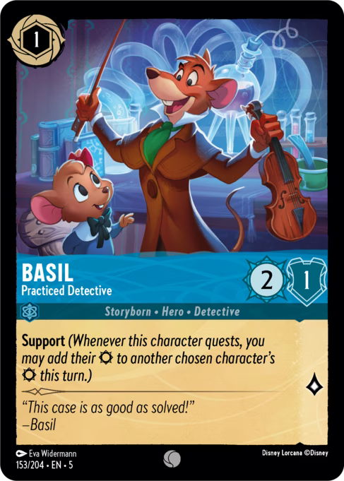 Basil - Practiced Detective: Shimmering Skies