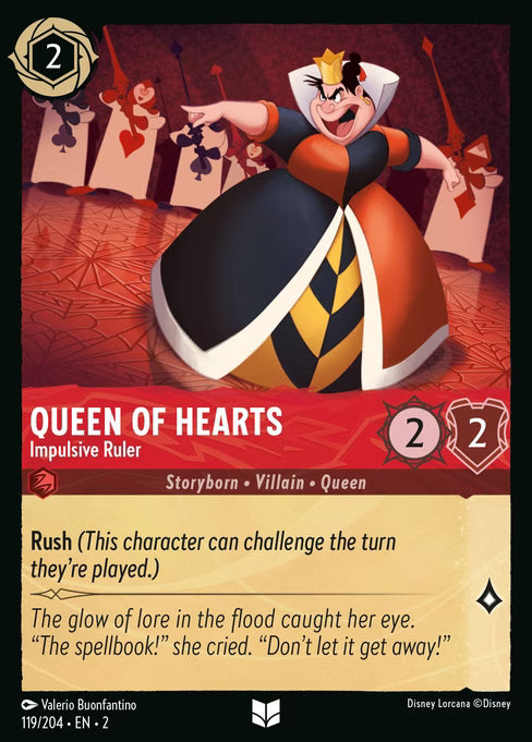 Queen of Hearts - Impulsive Ruler: Rise of the Floodborn