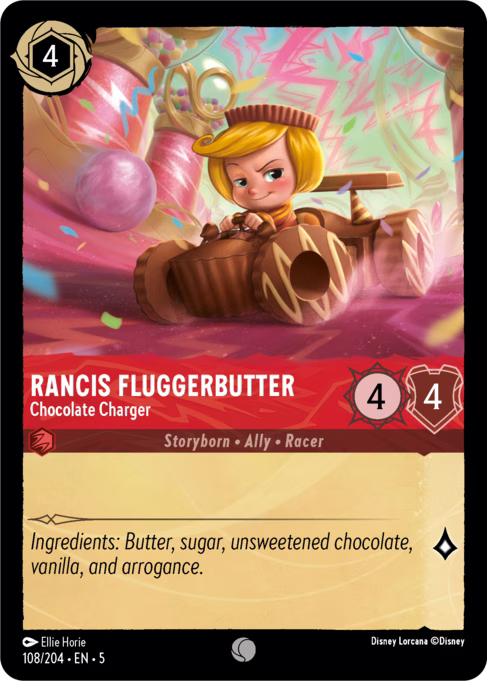 Rancis Fluggerbutter - Chocolate Charger: Shimmering Skies