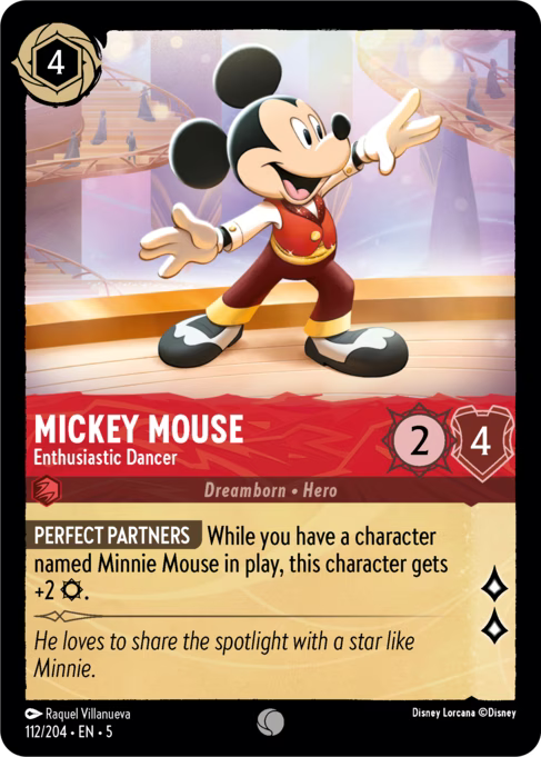 Mickey Mouse - Enthusiastic Dancer: Shimmering Skies