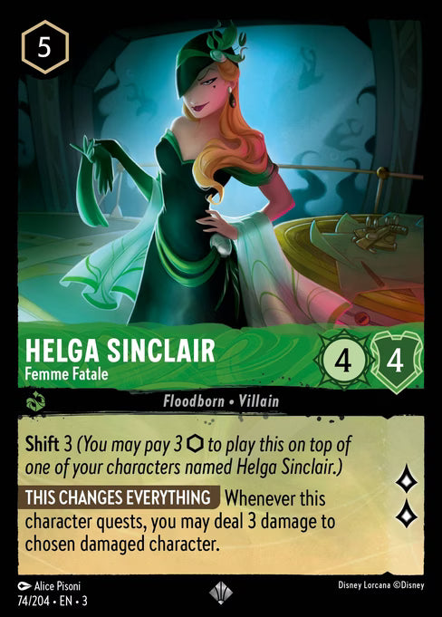 Helga Sinclair - Femme Fatale: Into the Inklands