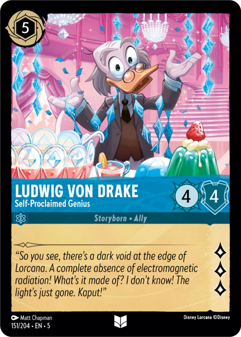 Ludwig von Drake - Self-Proclaimed Genius: Shimmering Skies