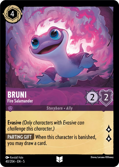 Bruni - Fire Salamander - (Foil): Shimmering Skies