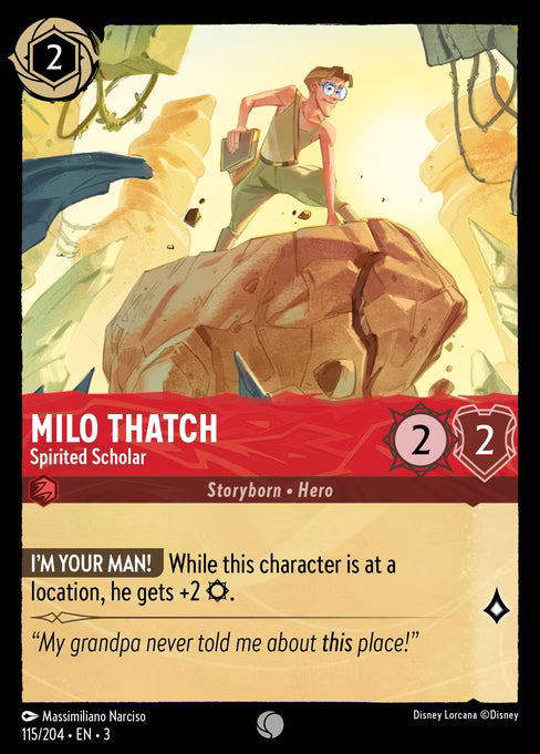Milo Thatch - Spirited Scholar: Into the Inklands