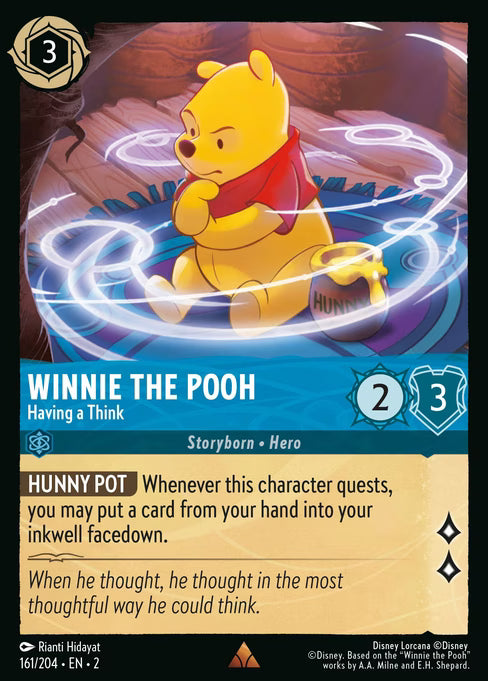 Winnie the Pooh - Having a Think - (Foil): Rise of the Floodborn