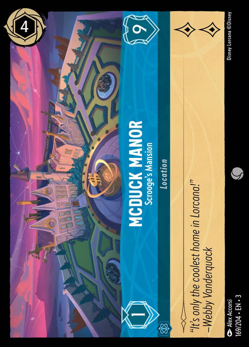 McDuck Manor - Scrooge's Mansion - (Foil): Into the Inklands