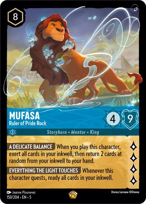 Mufasa - Ruler of Pride Rock - (Foil): Shimmering Skies