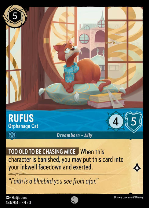 Rufus - Orphanage Cat: Into the Inklands