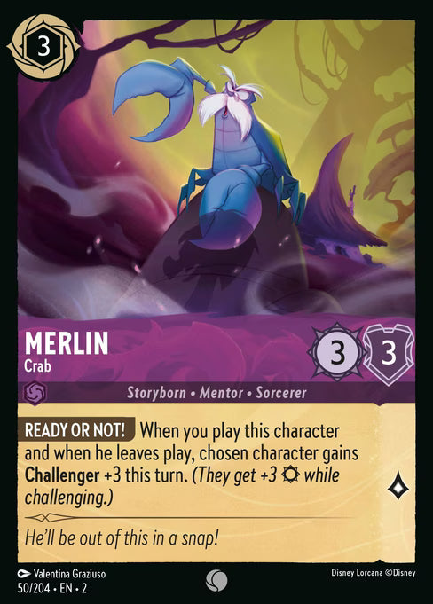 Merlin - Crab - (Foil): Rise of the Floodborn
