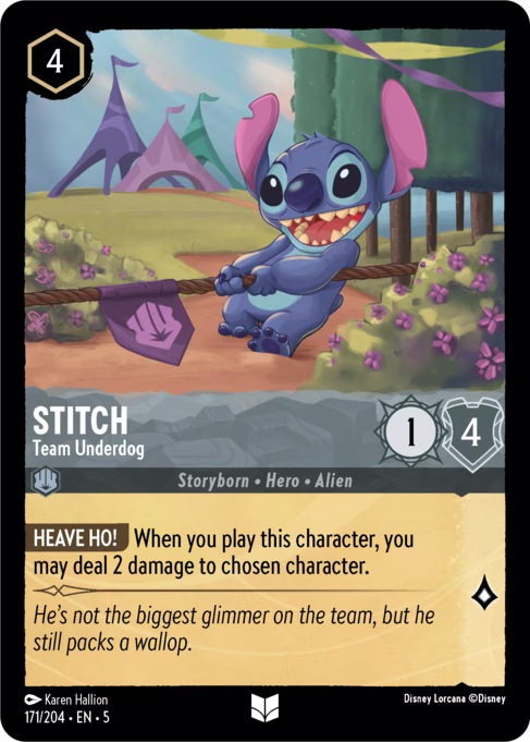 Stitch - Team Underdog: Shimmering Skies