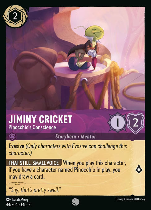 Jiminy Cricket - Pinocchio's Conscience: Rise of the Floodborn