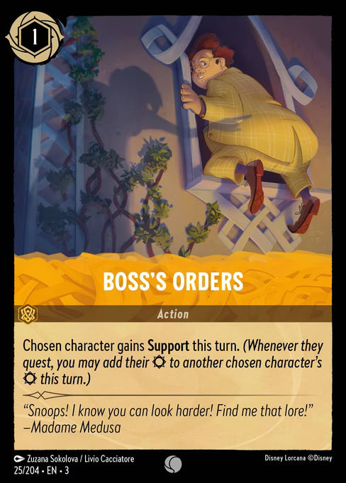 Boss's Orders: Into the Inklands