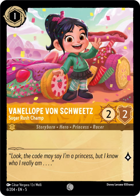 Vanellope von Schweetz - Sugar Rush Champ - (Foil): Shimmering Skies