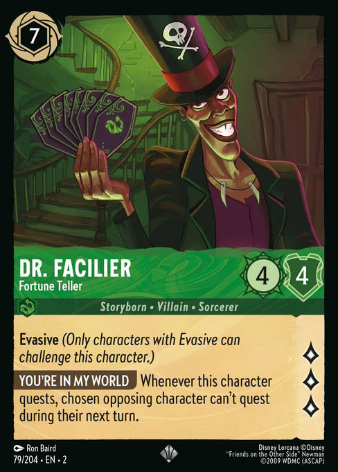 Dr. Facilier - Fortune Teller: Rise of the Floodborn