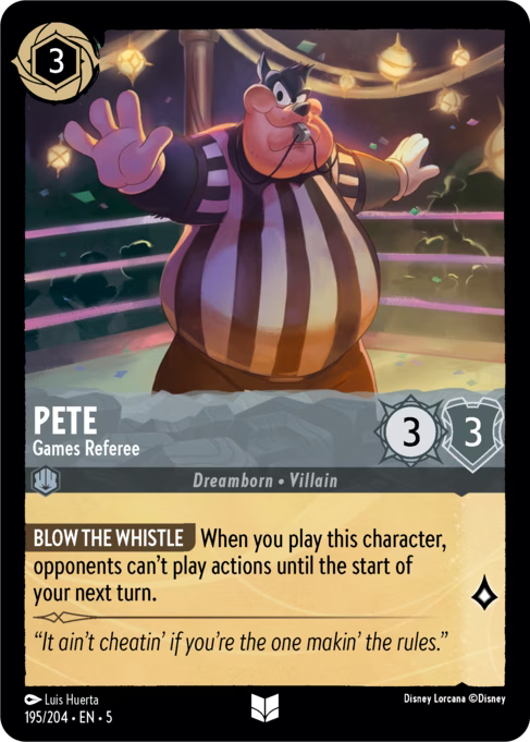 Pete - Games Referee - (Foil): Shimmering Skies