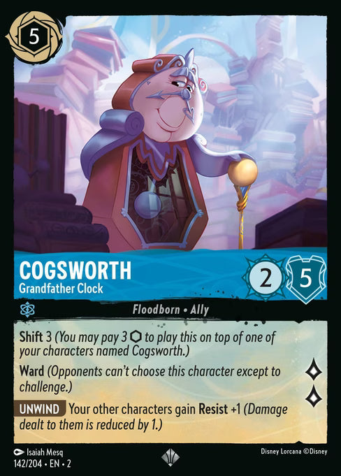 Cogsworth - Grandfather Clock: Rise of the Floodborn