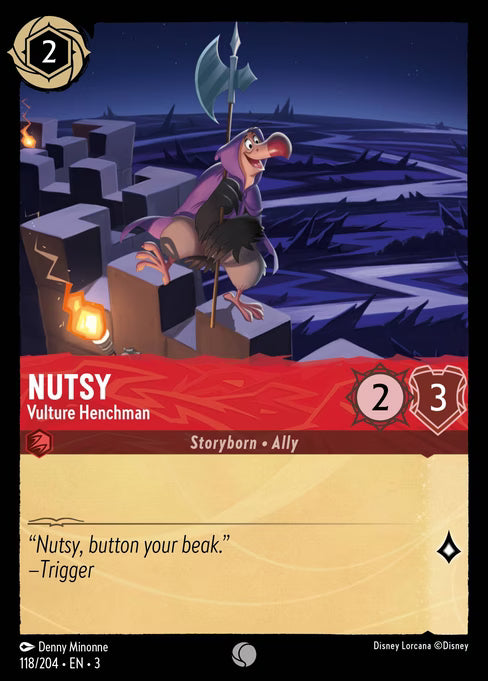 Nutsy - Vulture Henchman: Into the Inklands