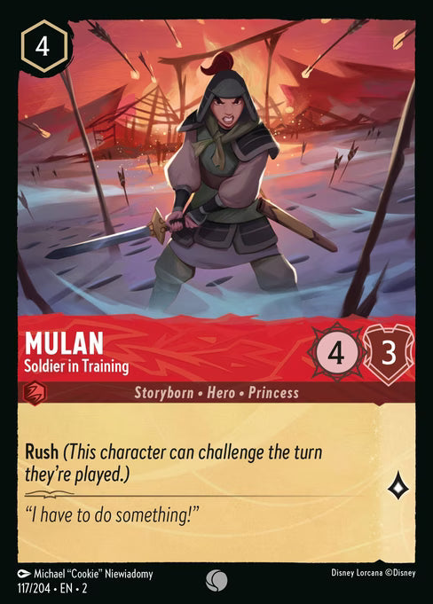 Mulan - Soldier in Training (#117) (Corrected Version): Rise of the Floodborn