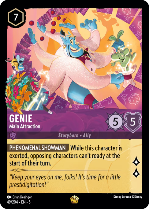 Genie - Main Attraction: Shimmering Skies