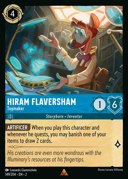 Hiram Flaversham - Toymaker: Rise of the Floodborn