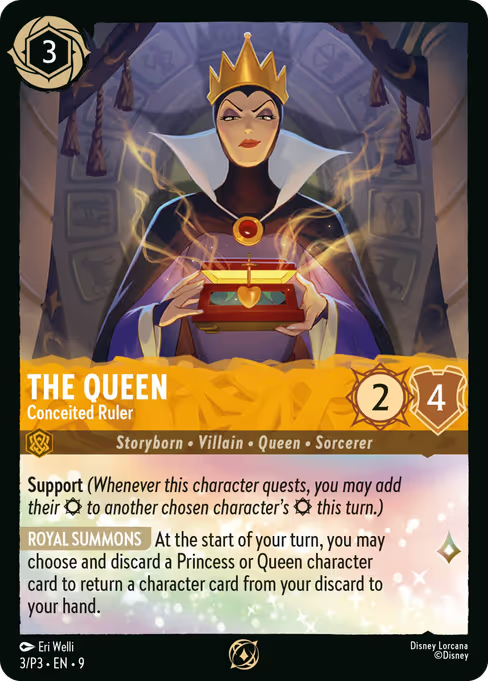 The Queen - Conceited Ruler (#003) (Prerelease) - (Foil): Promo Set 3