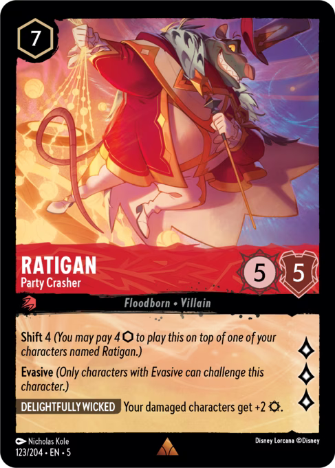 Ratigan - Party Crasher: Shimmering Skies