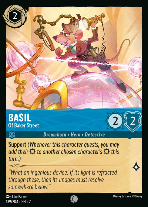 Basil - Of Baker Street: Rise of the Floodborn
