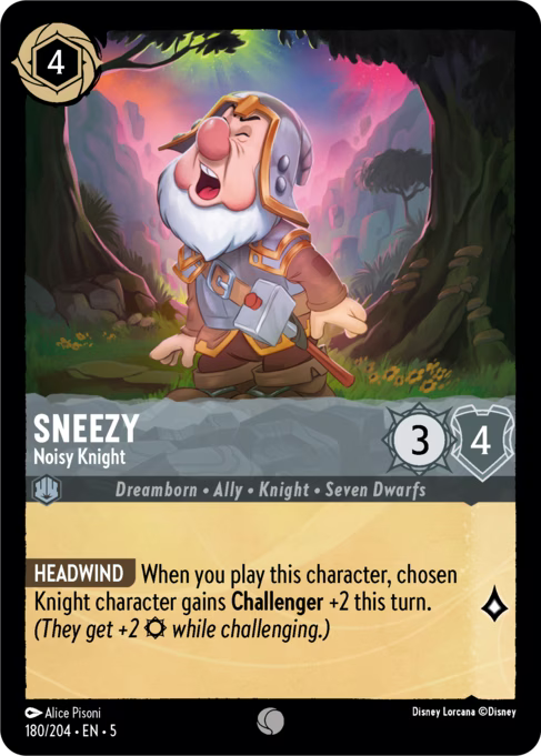 Sneezy - Noisy Knight: Shimmering Skies