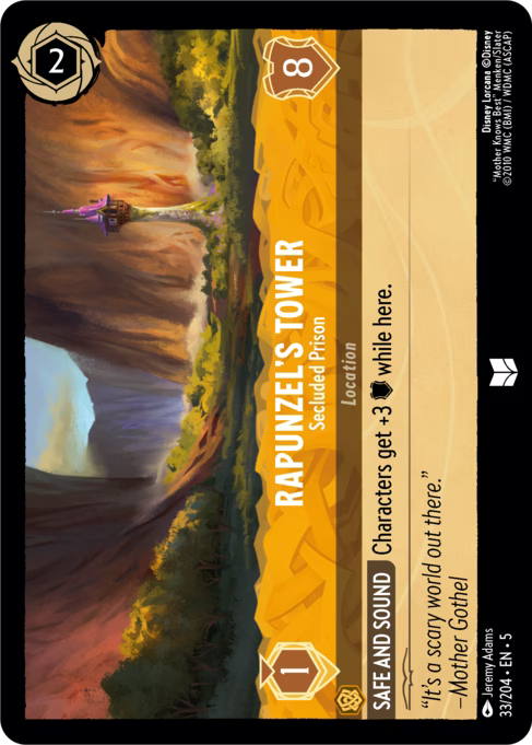 Rapunzel's Tower - Secluded Prison: Shimmering Skies