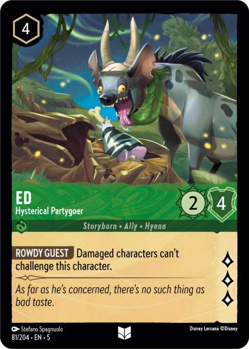 Ed - Hysterical Partygoer: Shimmering Skies