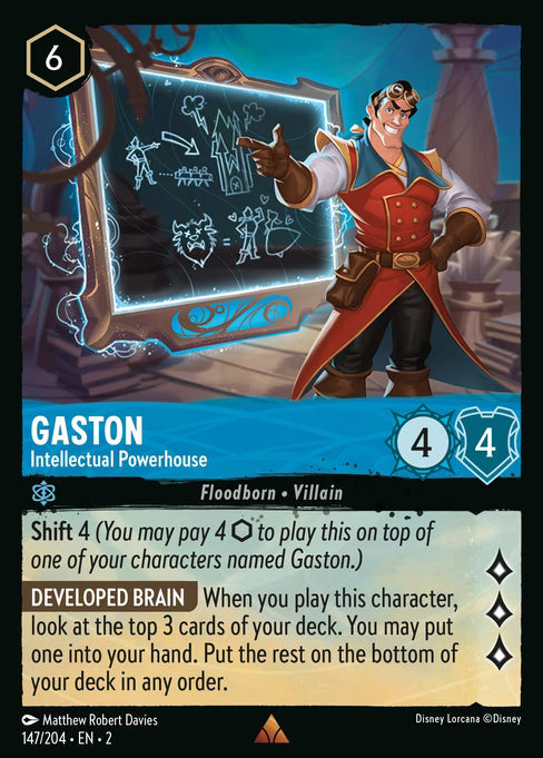 Gaston - Intellectual Powerhouse: Rise of the Floodborn