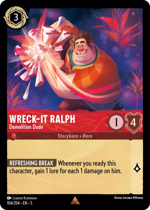 Wreck-It Ralph - Demolition Dude - (Foil): Shimmering Skies
