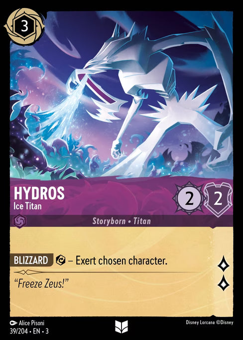 Hydros - Ice Titan: Into the Inklands
