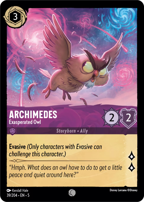 Archimedes - Exasperated Owl: Shimmering Skies