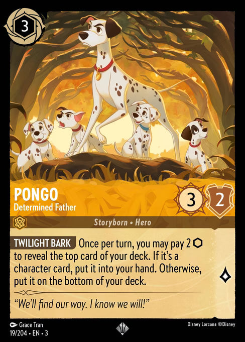 Pongo - Determined Father: Into the Inklands