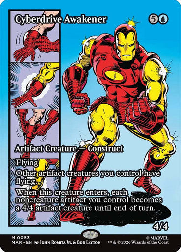 Cyberdrive Awakener (Borderless) (#053): Marvel Universe